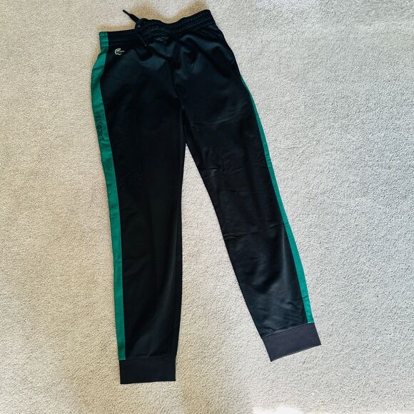 Lacoste Sport Men's Green and Black Tracksuit Set, Size L - Picture 3 of 12